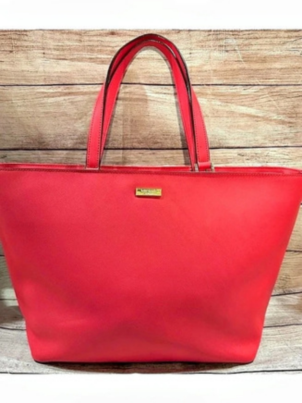 Kate Spade Red Tote Bag